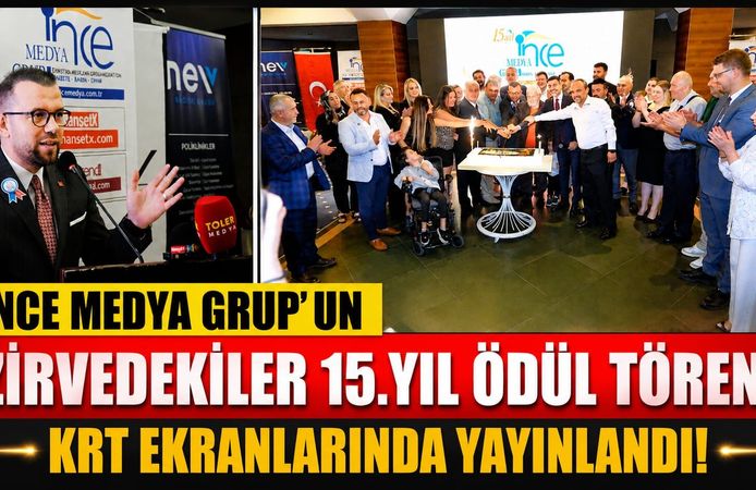 ZİRVEDEKİLER ÖDÜL TÖRENİ KRT EKRANLARINDA YAYINLANDI!