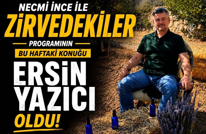 KRT’DE “ZİRVEDEKİLER” PROGRAMININ BU HAFTAKİ KONUĞU ERSİN YAZICI OLDU!