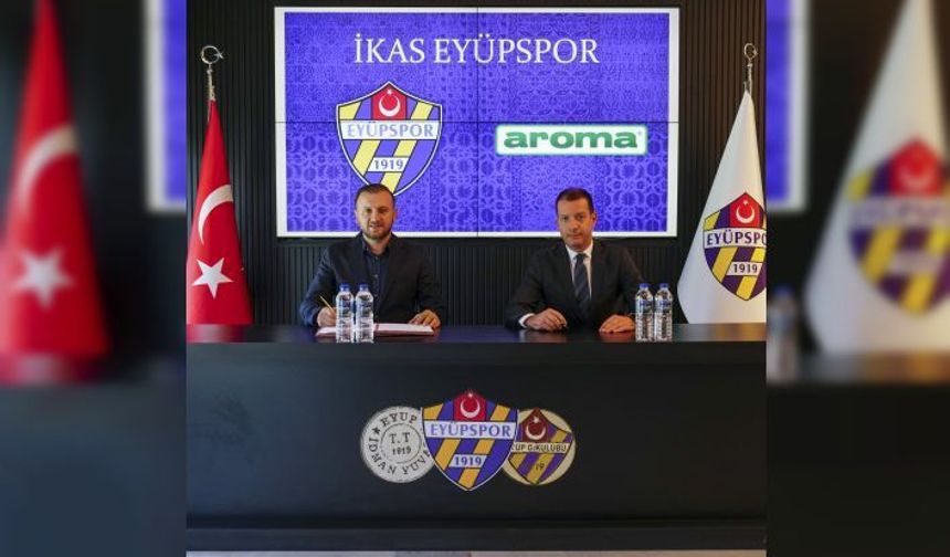 Aroma, Eyüpspor’a Sponsor Oldu