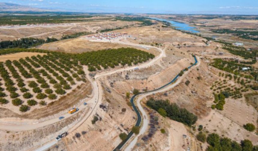 Malatya kırsalına MASKİ’nin altyapısı sürüyor… Depremler sonrası altyapı yenileniyor