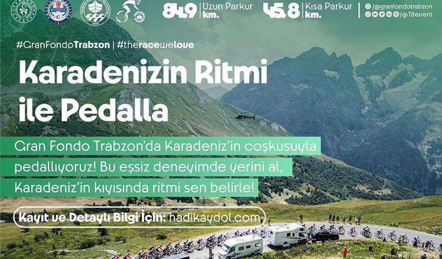 Spor Şehri Trabzon'da yetişiyor, tarih ve kültürle iç içe bir bisiklet yarışı deneyimi başlıyor
