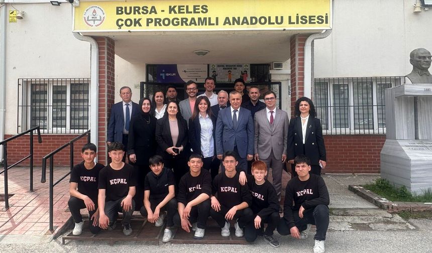 İl Millî Eğitim Müdürü Gürhan Çokgezer'den Keles İlçesine Ziyaret
