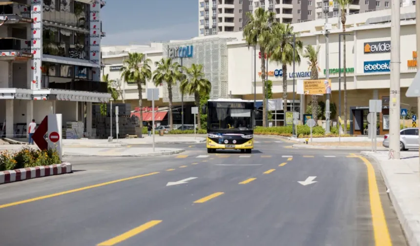 Mersin Tarsus'ta kavşaklar yenileniyor