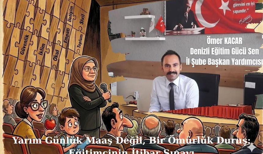 Yarım Günlük Maaş Değil, Bir Ömürlük Duruş: Eğitimcinin İtibar Sınavı