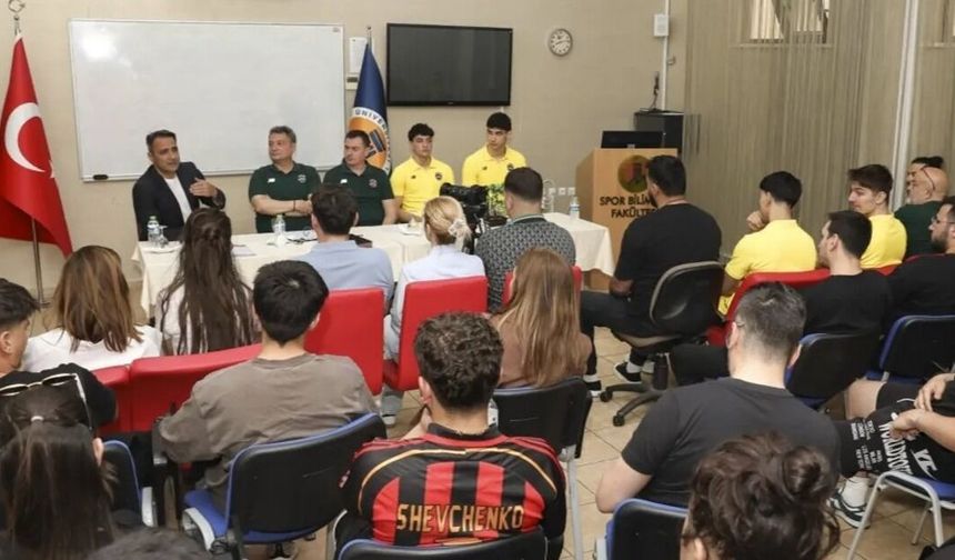 Mersin Üniversitesi'nde basketbol altyapısı konuşuldu