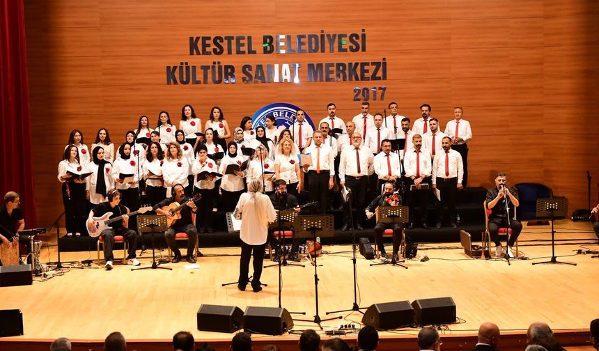Kestel Belediyesi Türk Halk Müziği Korosu’ndan Unutulmaz Konser