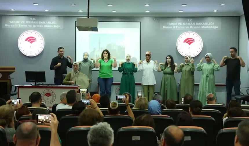 Bursa’da Tarım ve Orman Müdürlüğü personeli işaret dili öğrendi