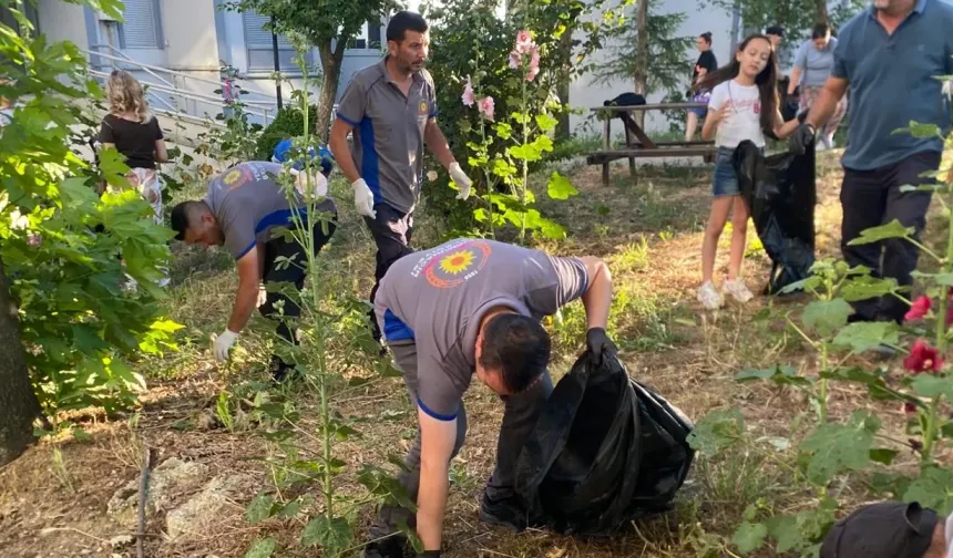 Edirne Yenimuhacir'de çevre seferberliği