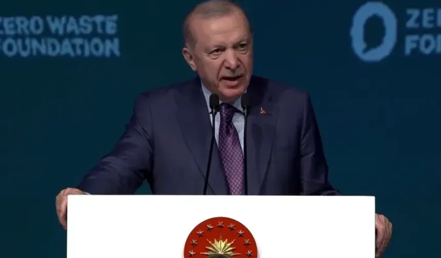 Erdoğan: Geri kazanımda 2053 hedefimiz yüzde 70