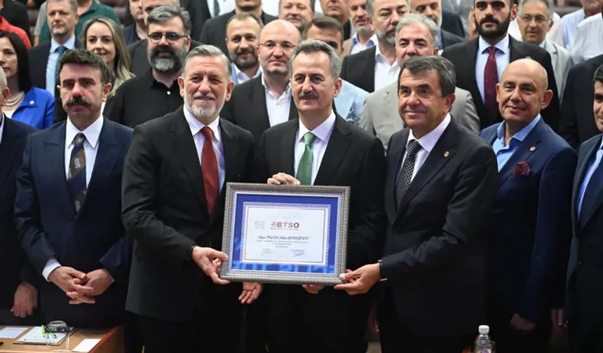 SSB Prof. Dr. Görgün Bursa'da iş dünyasıyla buluştu... Bursa'nın milli savunmaya katkısı artıyor