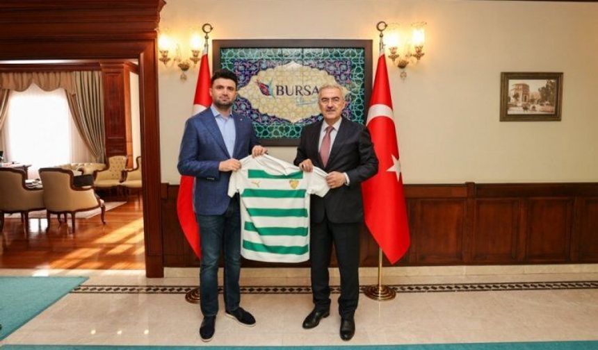 VALİ EROL AYYILDIZ’DAN BURSASPOR’A GÜÇLÜ DESTEK: BURSA TEK YÜREK