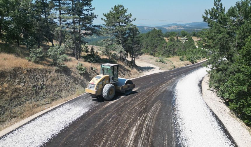 Büyükşehir, Osmangazi'nin Dağakça yolunu yeniledi