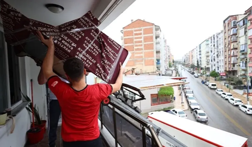 Denizli'de taşınma desteği 1 yaşında