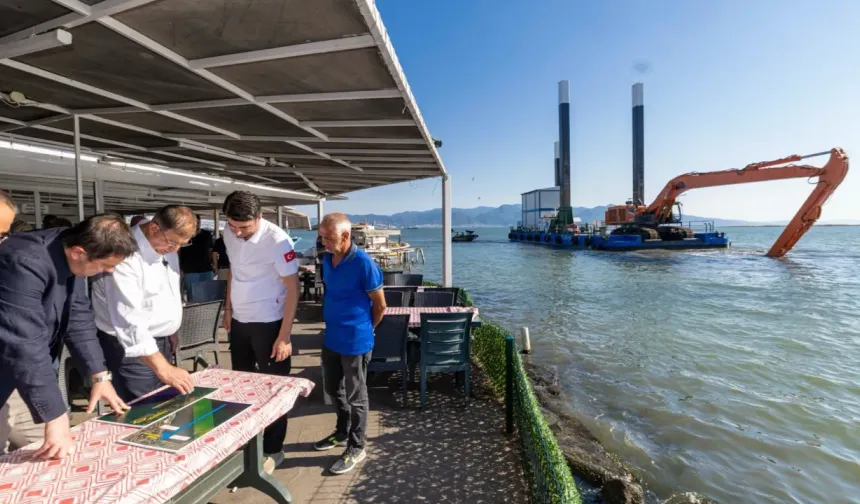 İzmir Körfezi'nde dip tarama çalışmalarıyla deniz yaşamı canlanıyor