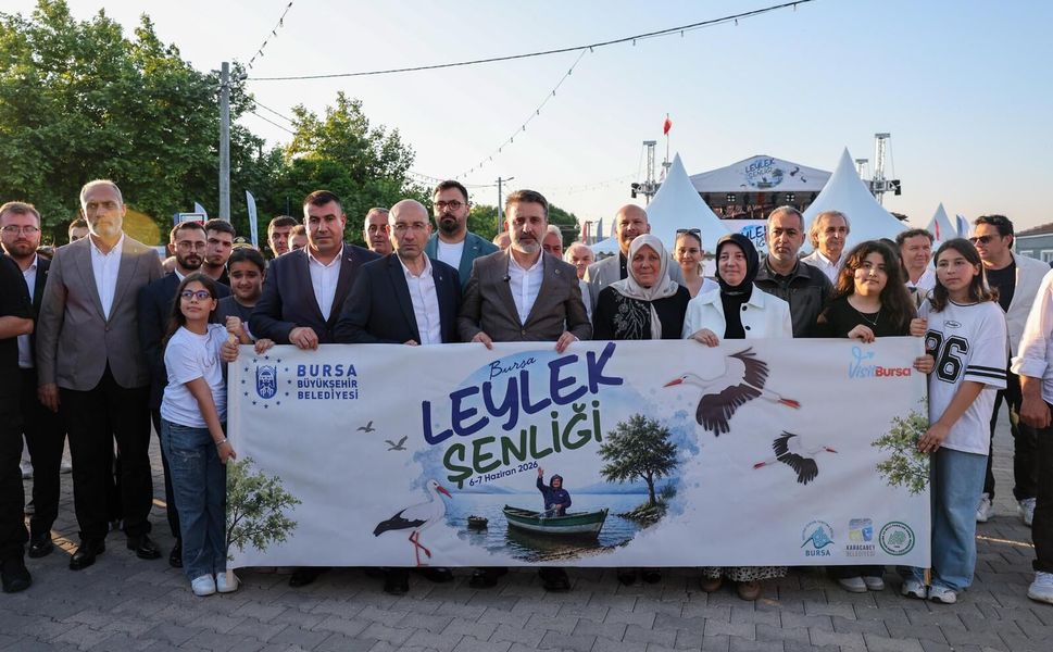Bursa Leylek Şenliği coşkuyla başladı