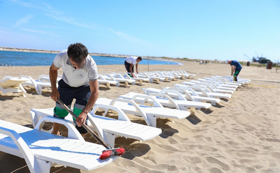 Bursa plajlarında kalite ve konfor artıyor