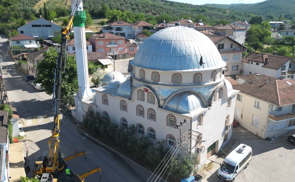 Büyükşehir eliyle camiler yenileniyor