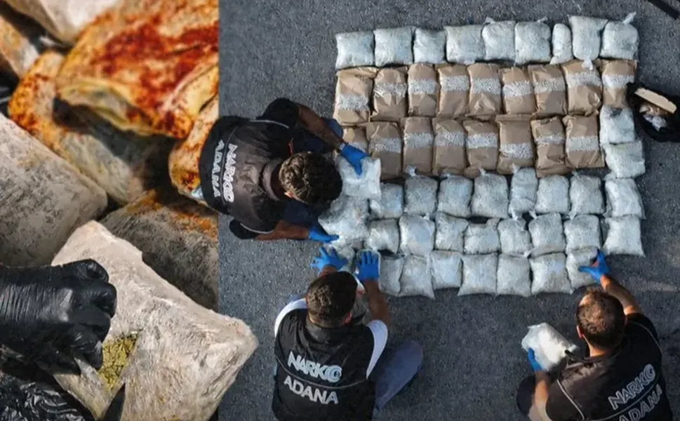 76 ilde dev uyuşturucu operasyonu! 1,7 ton uyuşturucu, 2,1 milyon hap ele geçirildi