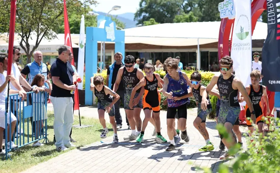 Bursa Osmangazi'nin ev sahipliğinde Duatlon heyecanı