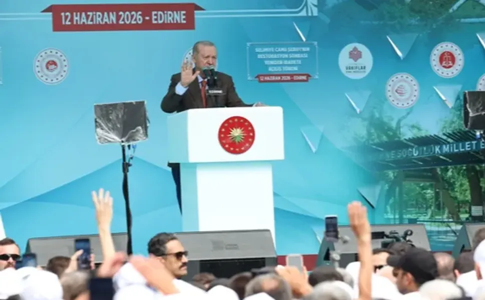 Cumhurbaşkanı Erdoğan'dan Edirne'de yatırımlar ve 'Türkiye Yüzyılı' vurgusu