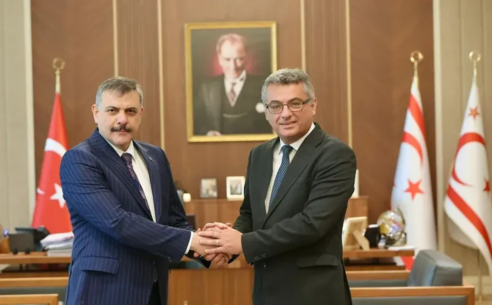 İçişleri Bakanı Mustafa Çiftçi KKTC'de