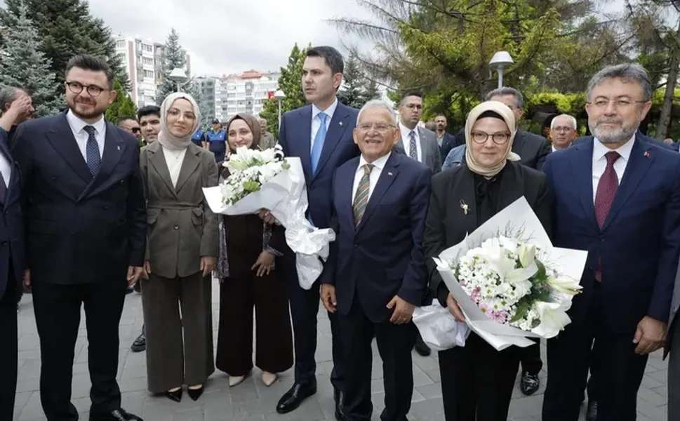 Kayseri iki bakanı birden ağırladı
