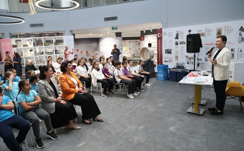 Nilüfer’de çocuklar Ömür Kurt’la çevreyi konuştu