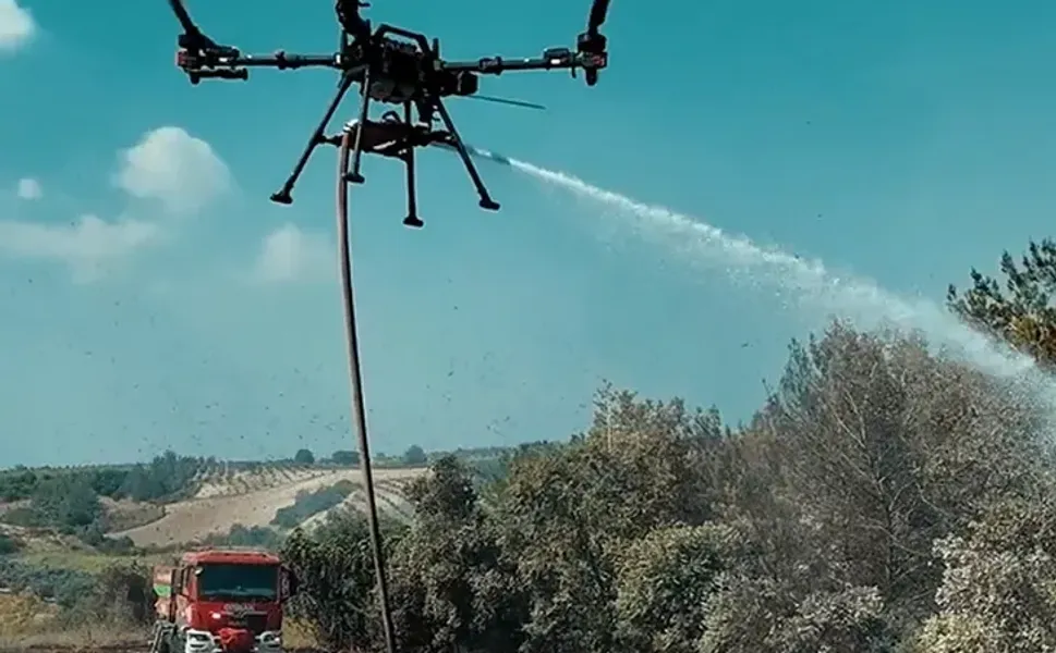Orman yangınlarına teknolojik destek... Yeni nesil drone ilk kez sahada kullanıldı