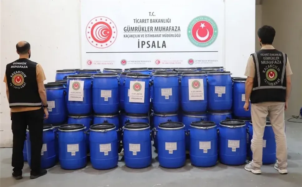 Sınırda dev uyuşturucu operasyonu