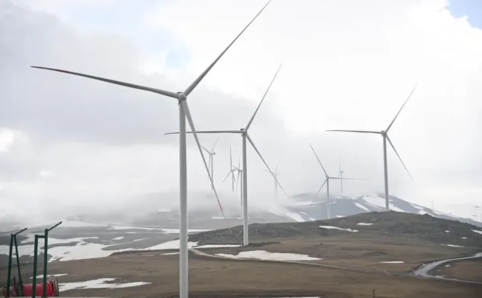 Trabzon'da Soğanlı Rüzgar Enerji Santrali hizmete alındı