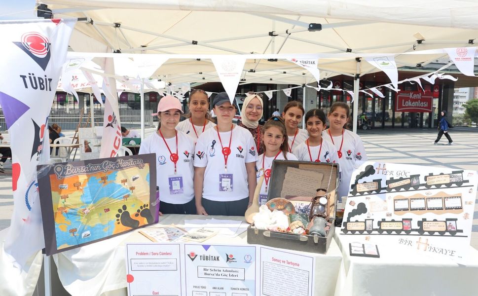 Osmangazi’de Öğrenciler TÜBİTAK 4006-C Bilim Heyecanını Yaşadı