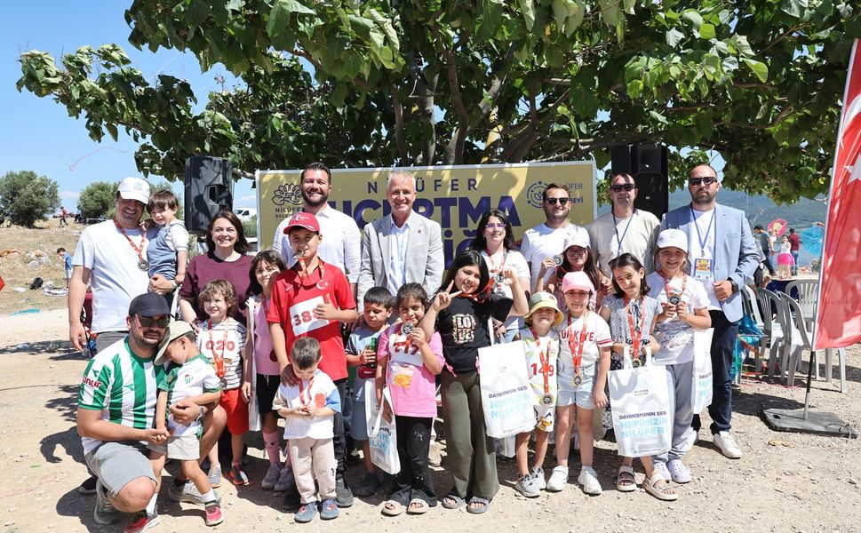 Nilüfer’de gökyüzü uçurtmalarla renklendi