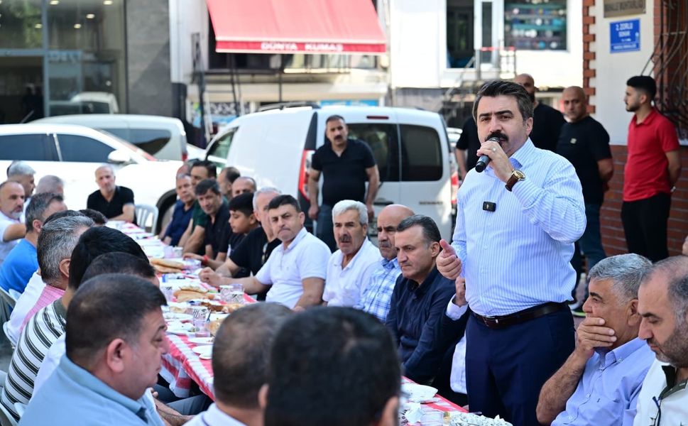 YILDIRIM BELEDİYE BAŞKANI OKTAY YILMAZ, ANADOLU MAHALLESİ’NDE ESNAFI ZİYARET ETTİ