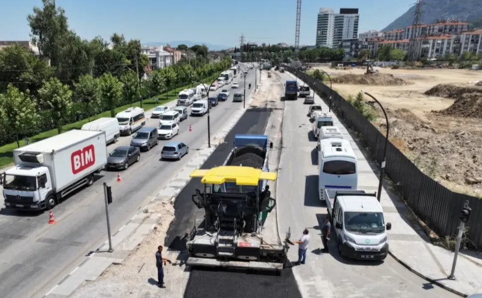 Manisa'da Cider Yolu çalışmaları hızlandı