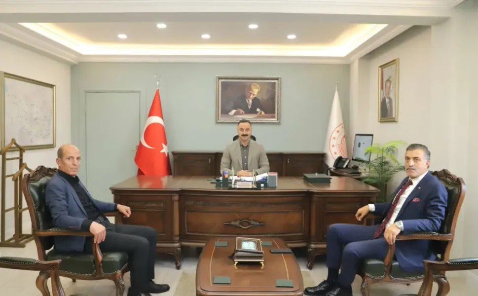 Ağrı Doğubayazıt TSO'dan Kaymakam Ayvat'a ziyaret