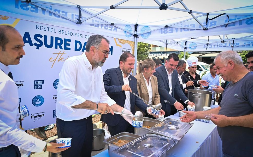 Kestel'de Muharrem Ayı bereketi paylaşıldı