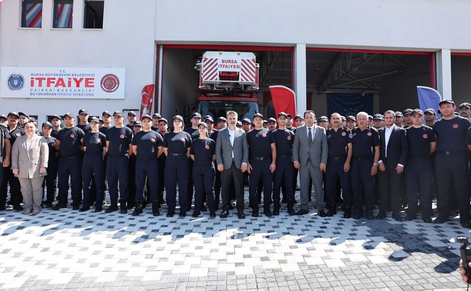 Büyükorhan’a tam donanımlı itfaiye binası