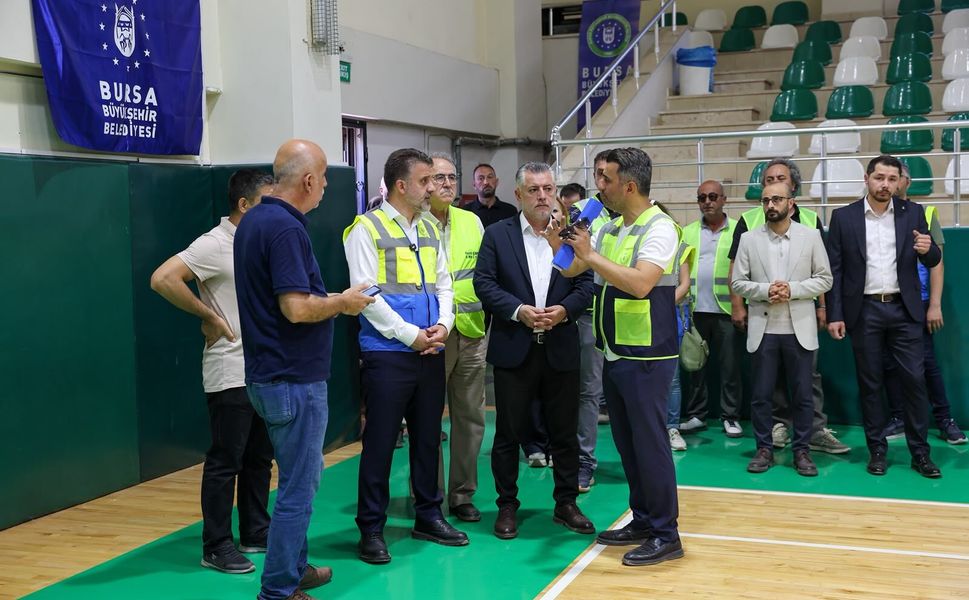 Başkan Vekili Biba, Şahin Başol'da çalışmaları inceledi