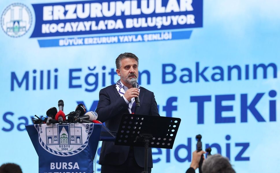 Başkan Vekili Biba: "Bursa ve Erzurum iki manevi kaledir"