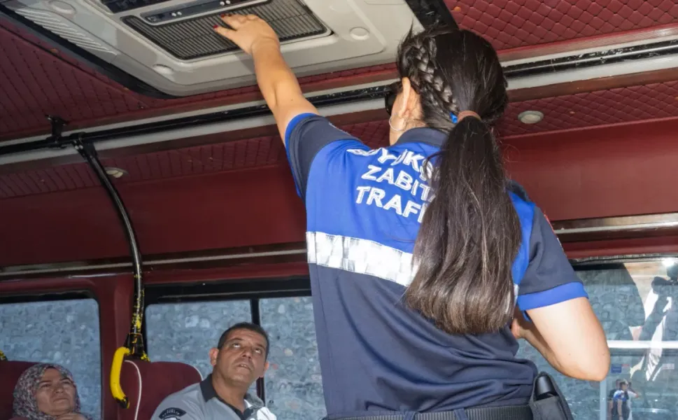 İzmir'de ticari araçlara klima denetimi