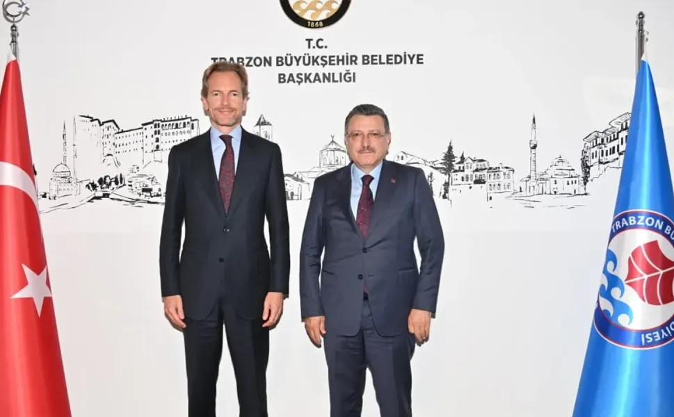 Belçika Büyükelçisi Van de Velde'den Başkan Genç'e ziyaret