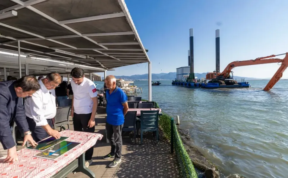 İzmir Körfezi'nde dip tarama çalışmalarıyla deniz yaşamı canlanıyor