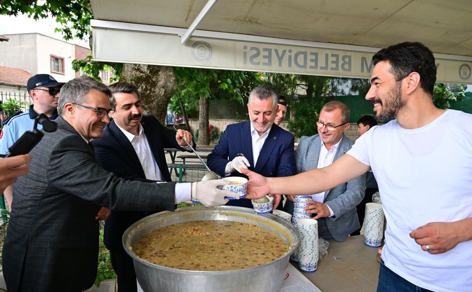 YILDIRIM’DA MAHALLE ZİYARETLERİ SAMANLI’DA DEVAM ETTİ