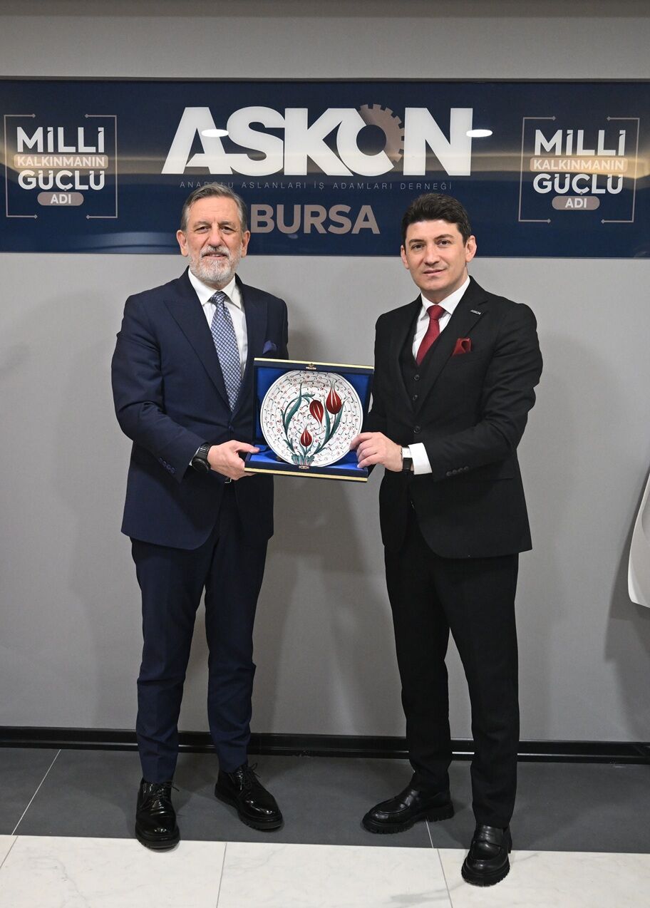 Başkan Burkay Askon'un Konuğu Oldu (2)