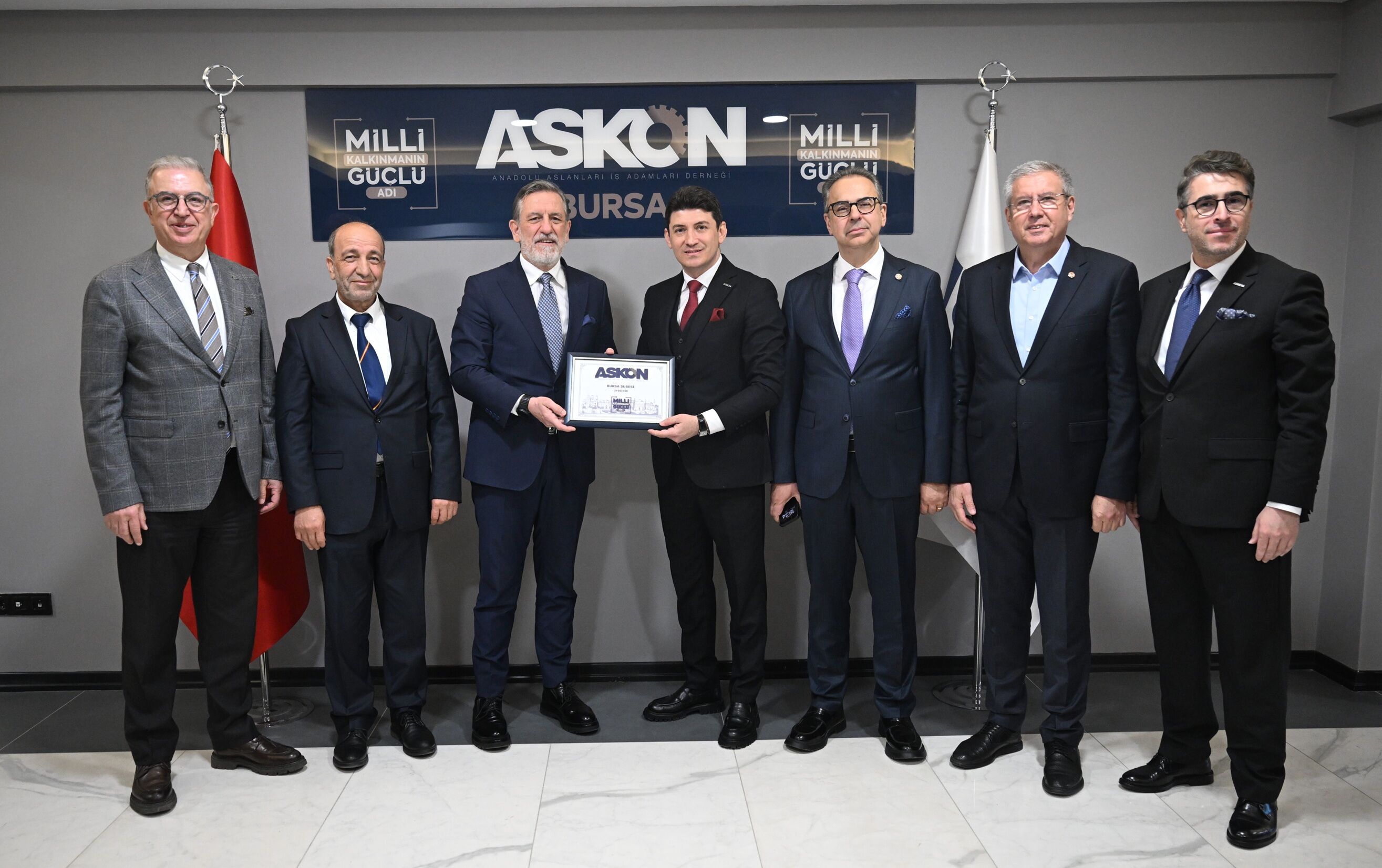 Başkan Burkay Askon'un Konuğu Oldu (3)