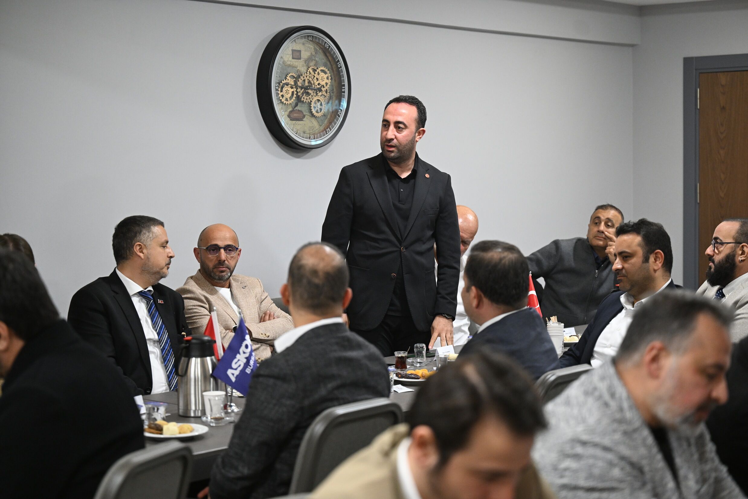 Başkan Burkay Askon'un Konuğu Oldu (7)